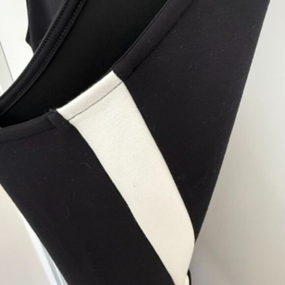 AirEssentials Womens Stripe Sleeveless Jumpsuit Black White Track Sz 1X NWT Boho - Picture 8 of 15